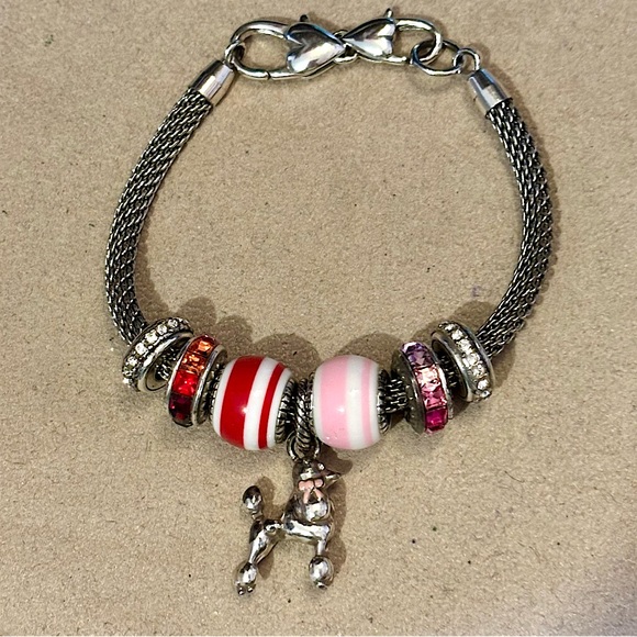 Brighton Beverly Glam bracelet Silver mesh Holds charms, beads, & stoppers - Picture 10 of 10